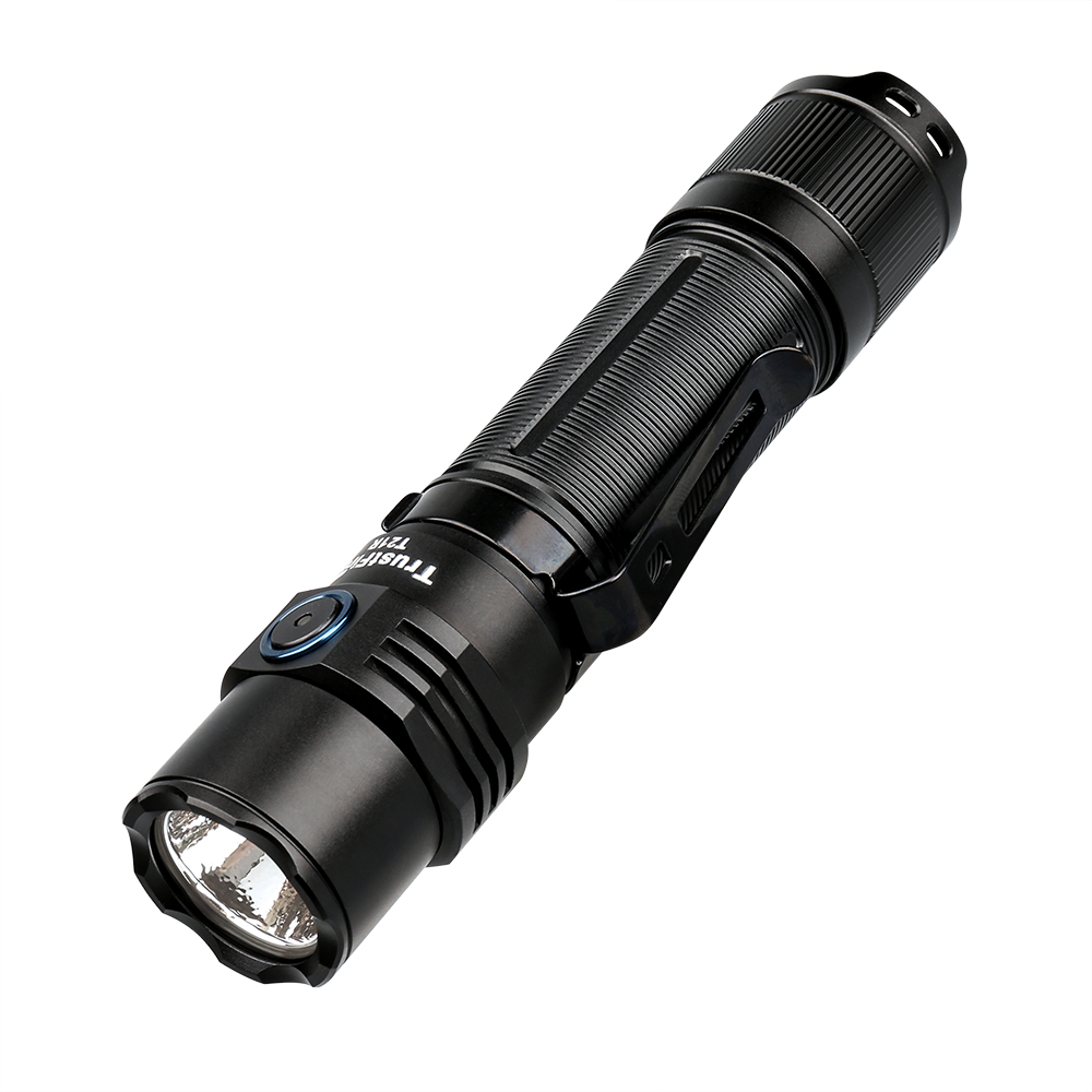 Trustfire T21R Taktische LED-Taschenlampen, 2600 lm, Typ C, USB wiederaufladbar, 21700, leistungsstarke Außenbeleuchtung, Hochleistungs-Laternen-Taschenlampe