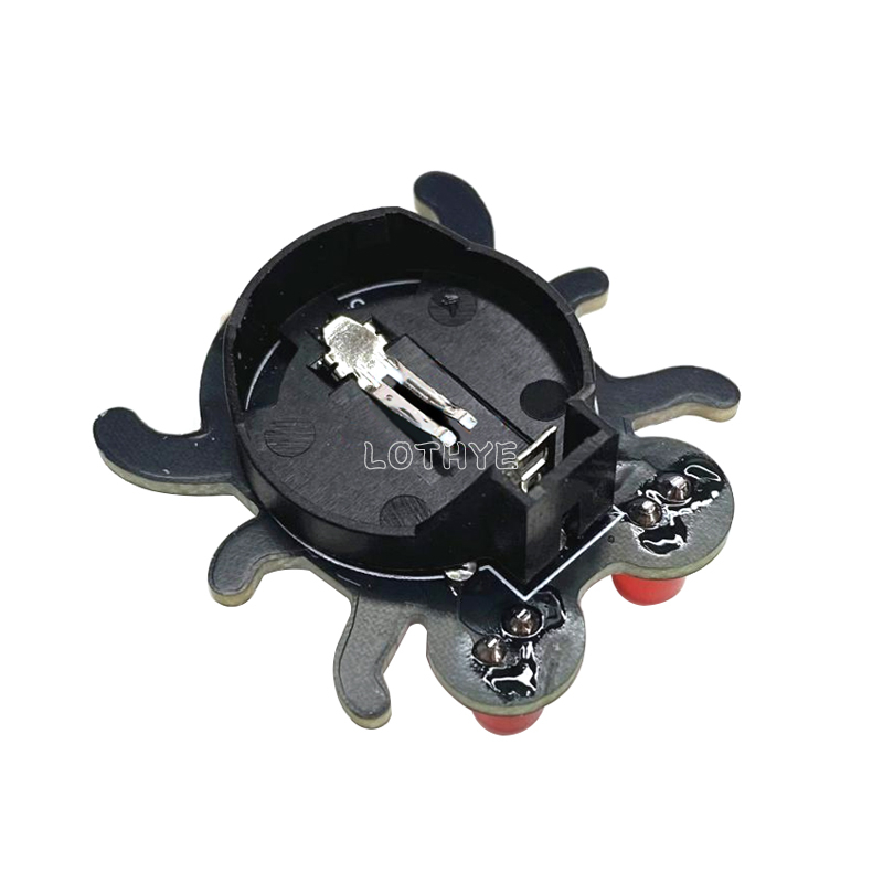 DlY Electronic Weevil Eye Kit Photosensitivity LED Light Soldering  Assembly Welding Practice Experiment For Beginner Learn Gift