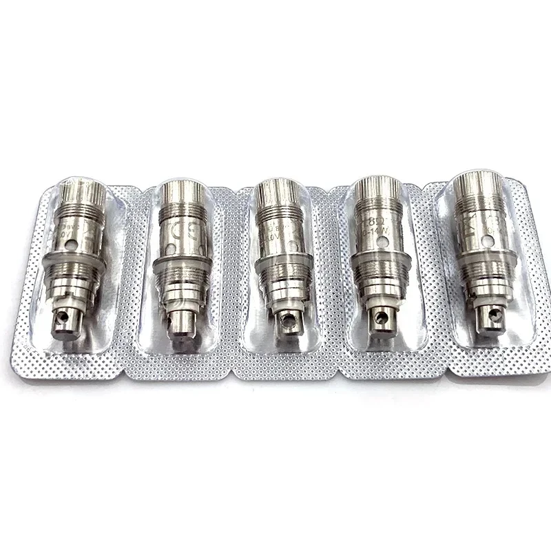 5 unids/pack Aspire Nautilus BVC bobina de repuesto 0.7ohm 1.6ohm 1.8ohm para Nautilus Mini 2/atomizador/MTL Zelos Tank Kit/Nautilus 2