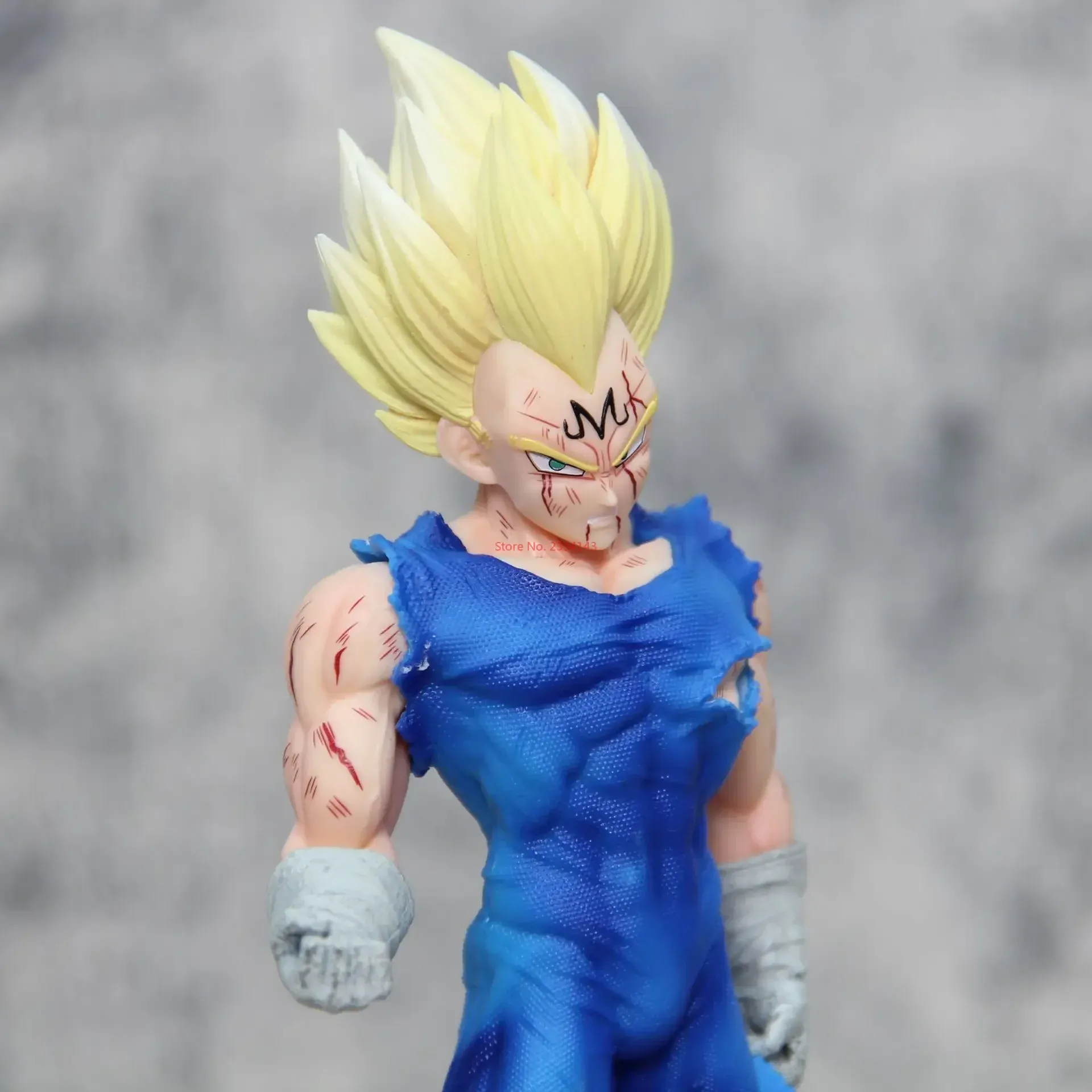 20cm Anime figure Vegeta Dragon Ball Sky Majin Vegeta Gk Action Doll danni da battaglia modello in Pvc decorazione collezione giocattoli regali