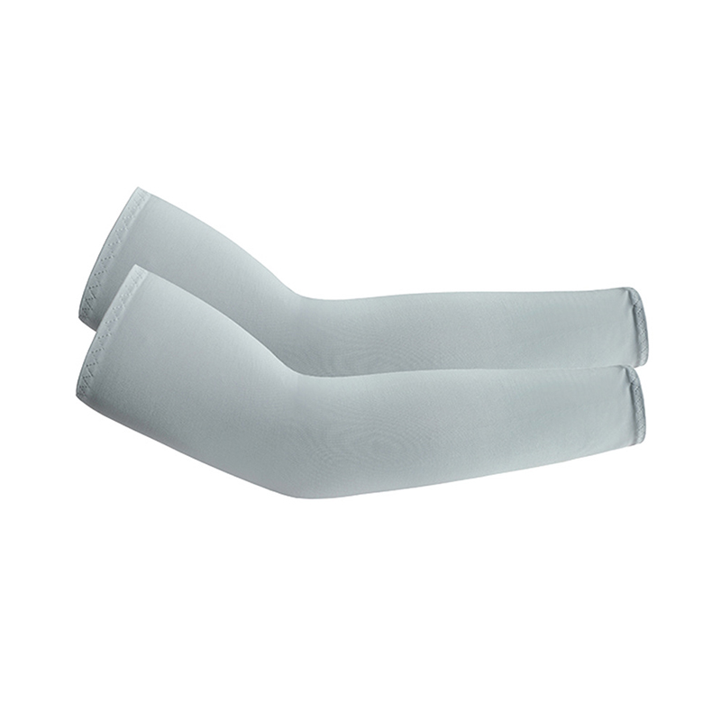 Mangas de brazo de seda de hielo, Manga deportiva, protección solar UV, cubierta de mano, calentador refrescante, correr, ciclismo, pesca, Mangas Para Brazo Beach