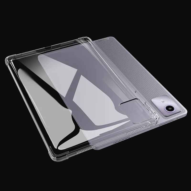 Para Lenovo Xiaoxin Pad 2024 11 "TB331FC funda transparente bolsas de aire suave silicona TPU protección a prueba de golpes Capa Fundas