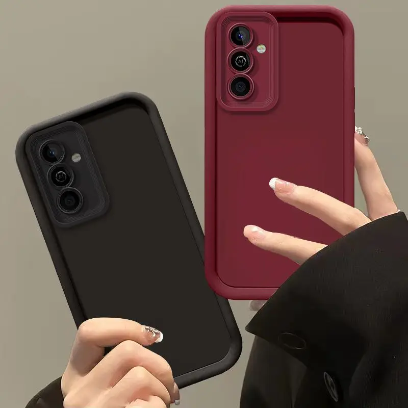 Untuk Samsung Galaxy A13 5G Casing Galaxy A13 5G Casing Ponsel Bumper Pelindung Kamera Anti Jatuh Cangkang Sampul Lembut Matte