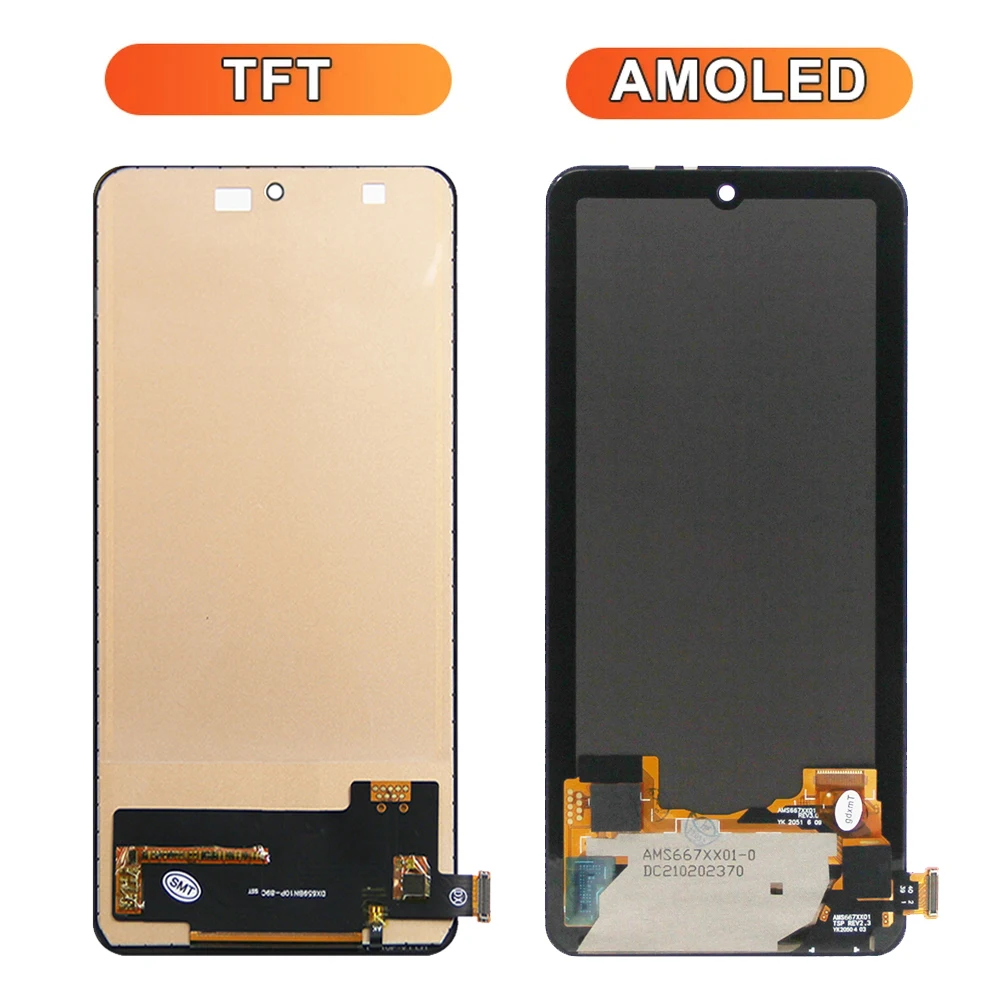 6.67 "Super AMOLED Poco F3 จอแสดงผล, สําหรับ Xiaomi Poco F3 M2012K11AG จอแสดงผล LCD หน้าจอสัมผัสแบบดิจิตอลเปลี่ยนกรอบ