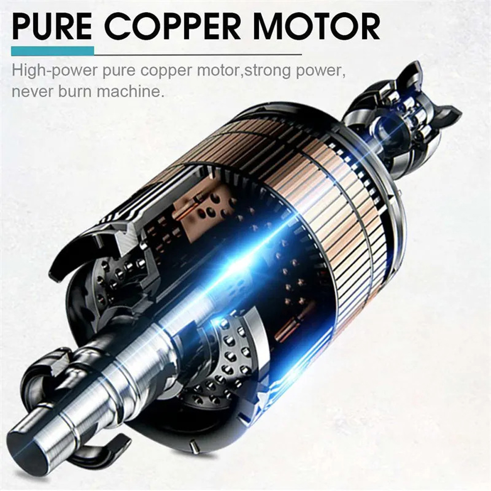 Serra elétrica alternativa sem fio para corte de madeira/metal com 4 lâminas cabem em bateria Makita de 18v (sem bateria)