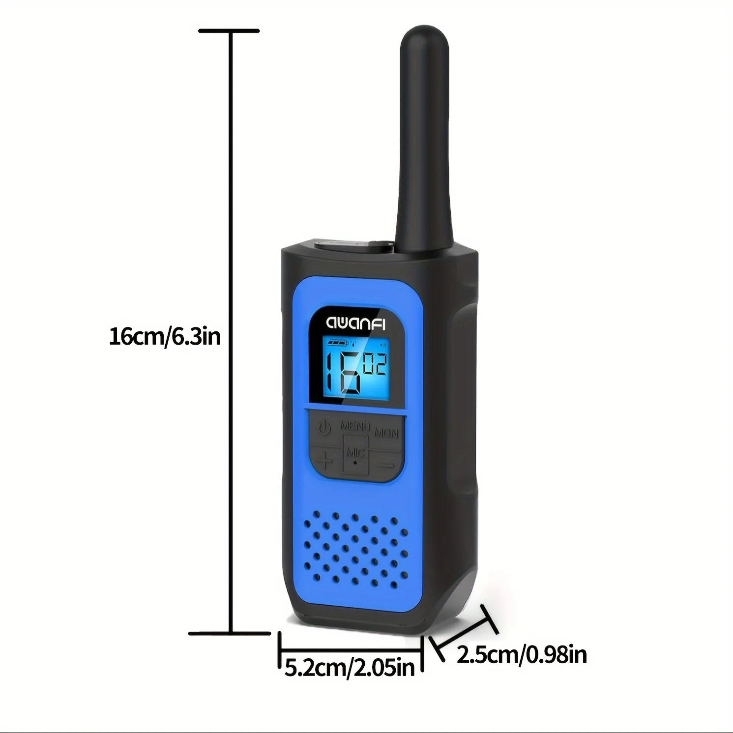2/3/4개 충전식 무전기 (어린이 및 성인용), 장거리, VOX, USB-C, 야외 캠핑용, 미국, 캐나다, 멕시코, 유럽, 영국 판매