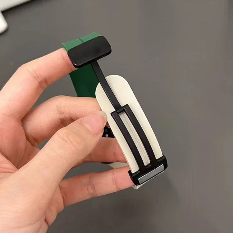 สายรัดแม่เหล็กสำหรับนาฬิกา Apple สายรัดอัลตร้า49มม. 45มม. สายซิลิโคน iWatch Series 7 8 SE 6 5 3 44มม. 45มม. 40มม. 41มม. 42มม. 38มม.