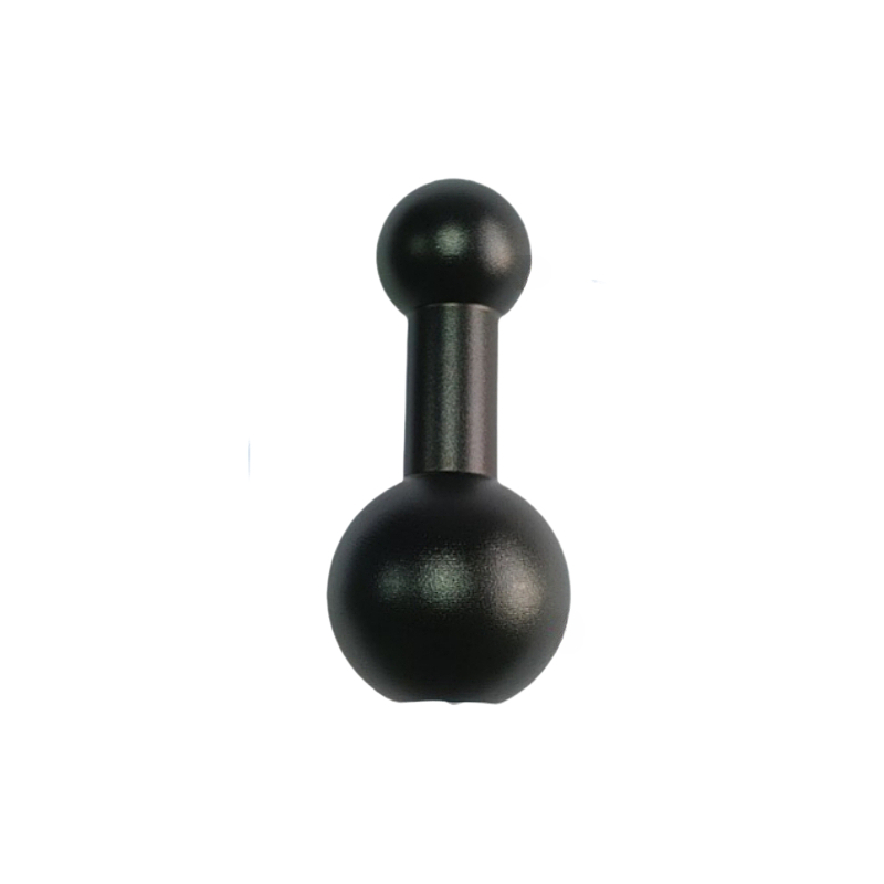 Cabeça esférica de liga de alumínio, 17mm/20mm/25mm, cabeça esférica dupla, biela, suporte de câmera de motocicleta, acessórios de transferência