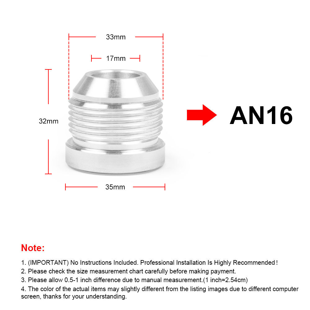 1 Stuks Aluminium Nitreuze Slang Fitting An6 An8 An10 An12 An16 An20 Mannelijke Knuppel Rechte Mannelijke Lasfitting Adapter Las Stop