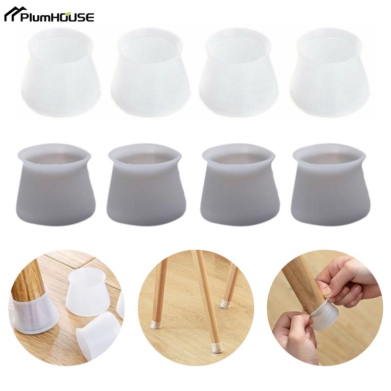 20 stücke PVC Möbel Bein Schutz Abdeckung Anti-slip Tisch Beine Tisch Füße Pad Boden Protector Für Stuhl Bein boden Schutz