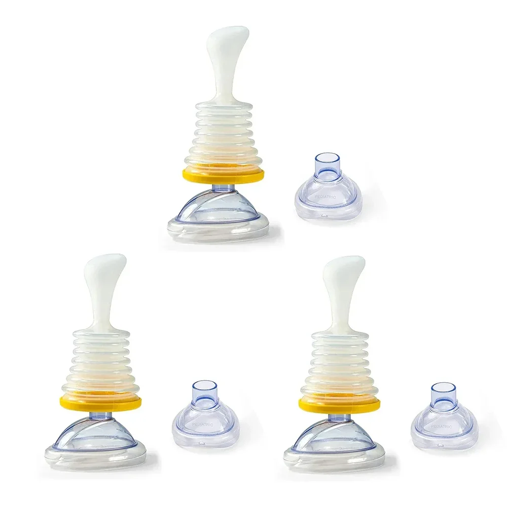 4/3PCS Choking Rescue Device CPR First Aid Kit For Adult Child LifVac Asphyxia Rescues Device Portable First Aid Choking Device