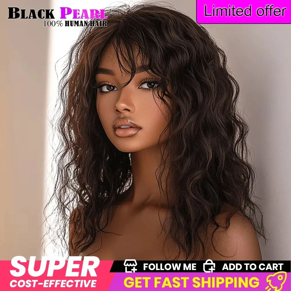 Top perucas de cabelo humano curto pixie corte natural marrom multi separação 100% perucas de cabelo humano real perruques cheveux humains de alta qualidade