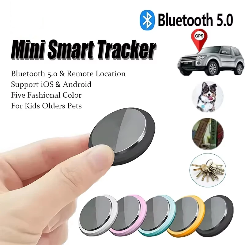 Мини-Bluetooth GPS-трекер для устройств системы Apple iOS, бирка работает с приложением Find My Key Finder Pet Kids Bag Key Smart Tag
