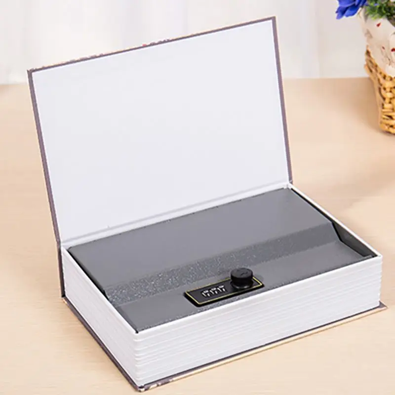 Nhà Sách An Toàn Khóa Kiểu Khóa Chất Lượng Cao Bí Mật Sách Ẩn An Toàn An Toàn Kim Loại Thép Không Gỉ Mô Phỏng Cổ Điển Sách Đựng Tiền ngân Hàng