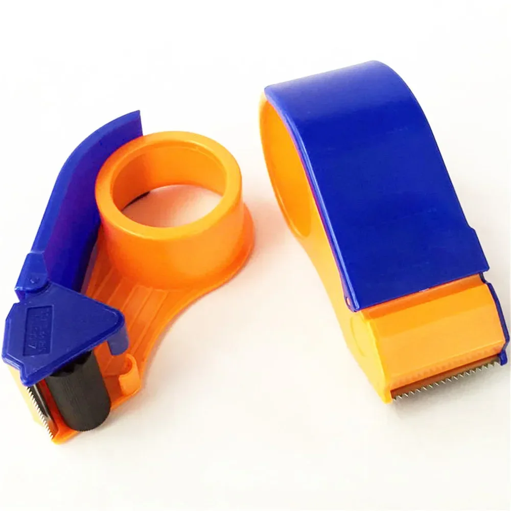 Dispenser per nastro Sigillatura in plastica Imballaggio per pacchi Larghezza 48 mm Rullo Taglierina per nastro Sigillante Supporto per nastro Macchina imballatrice manuale