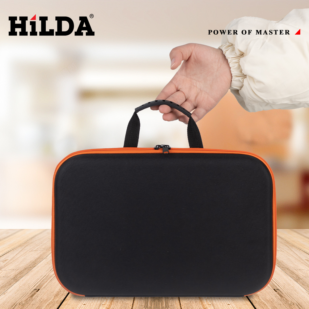 HILDA Storage Bag Oxford Bag Organizer Multi Functional Handbag Electrician Drill Bag Zipper Bag with Mesh Shockproof 가방 Gift