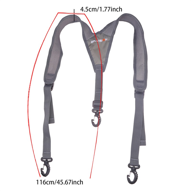 Tactical Suspenders Outdoor Adjustable H-type Multi-function Duty Belt Equipment Harness Combat Strape