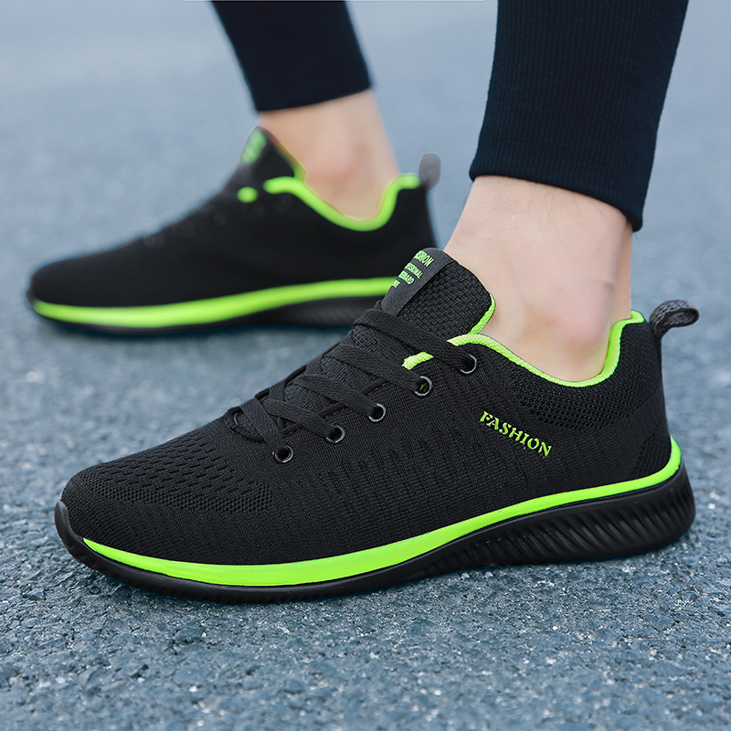 MAEDEF Athletic Shoes for Men Shoes Sneakers Black Casual Men Women Knit Sneakers Breathable Athletic Running Walking Gym Shoes
