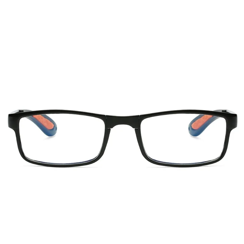 Occhiali da lettura pieghevoli leggeri da uomo Occhiali da presbiopia anti-luce blu da donna con custodia portatile TR90 Occhiali trasparenti