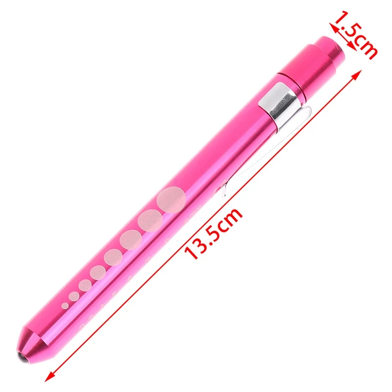 1pc LED Taschenlampe Arbeits licht Erste-Hilfe-Stift Licht Taschenlampe Pupillen lehre Messung tragbare medizinische Stift Licht