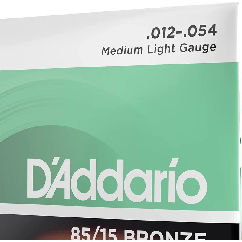 JEStrings acoustiques pour 6 cordes JE-Full, Bright Tone, Medium Light, 85/15 Bronze, EZ920 12-54