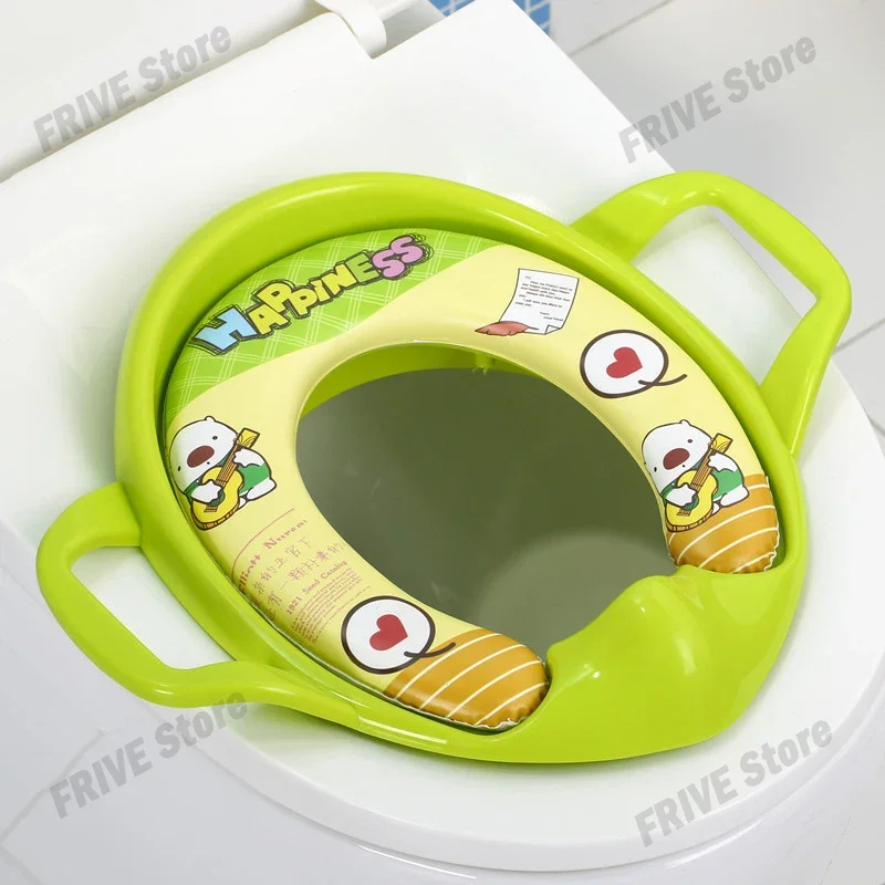 Kinder Wc Sitz Cartoon Weiche Baby Wc Sitz Tragbare Baby Wc Training Wc Stuhl Kinder Urinal Kissen Matte