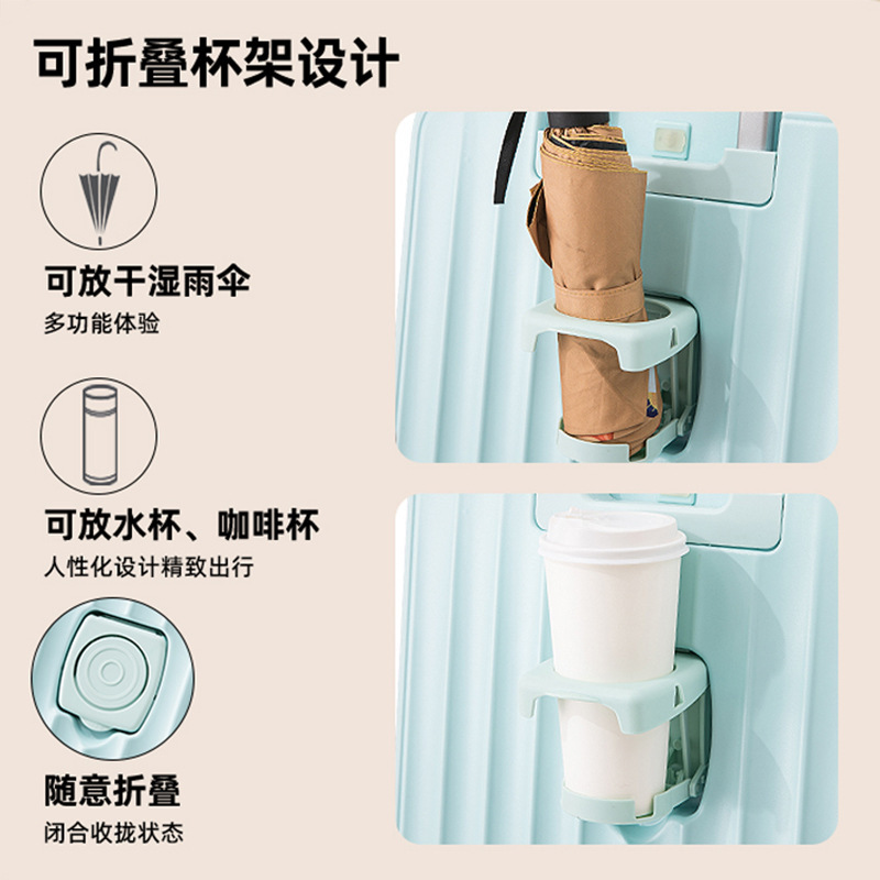 Mini Mala com Senha para Crianças, Trolley Case, Mala, Mala, Bagagem Pequena, Novo, 18"