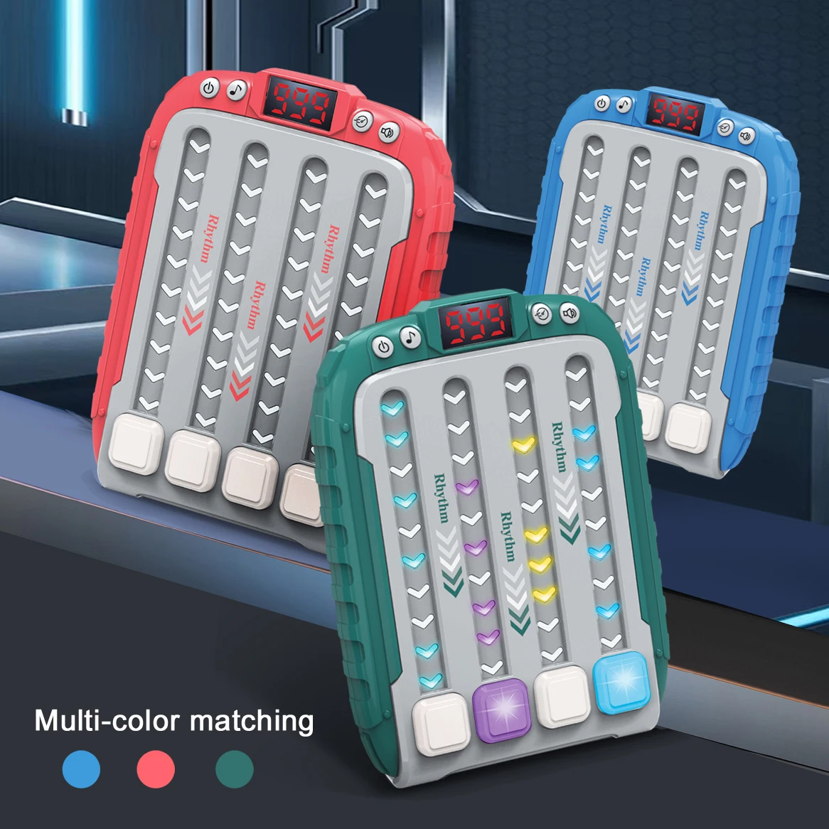 คลายคอนโซลเกม Defusing เพลงออกกําลังกายสะท้อน กดเพลง ปริศนาเด็ก เพลงผ่านของเล่นฝึกคิดสมอง