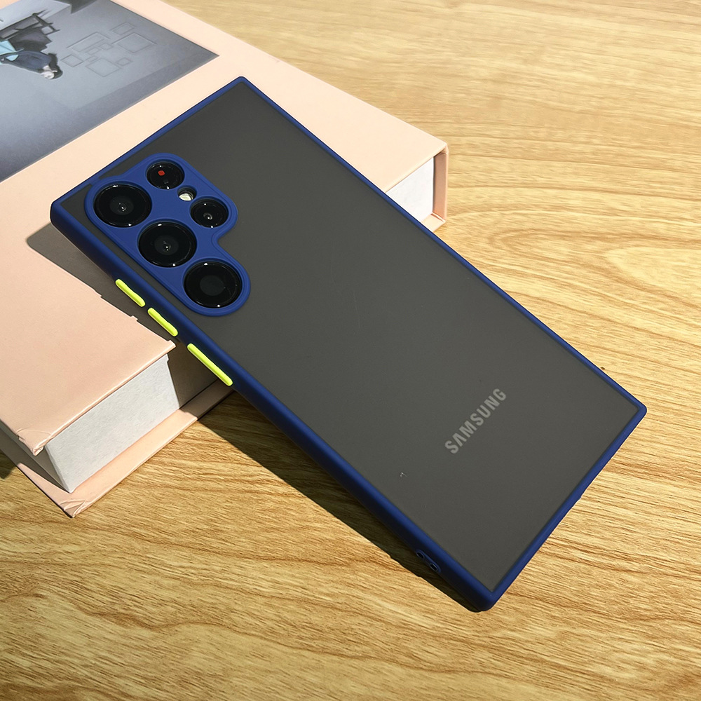 Neue Rüstung Stoßfest Fall Für Samsung Galaxy S24 S25 S21 S22 S23 Plus S20 S21 FE S24 Ultra 5G Haut Gefühl Schutzhülle Fall