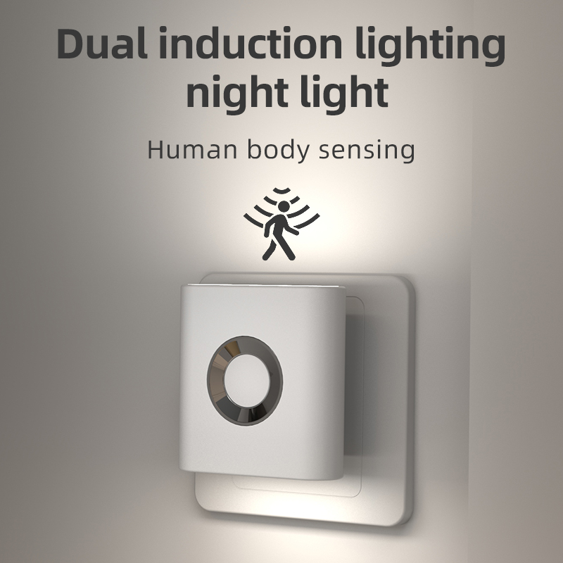 Bewegungsmelder-Licht, LED, Typ C, wiederaufladbar, kabelloses Nachtlicht für Schlafzimmer, Treppe, Flur, Innenbeleuchtung, Schranklicht