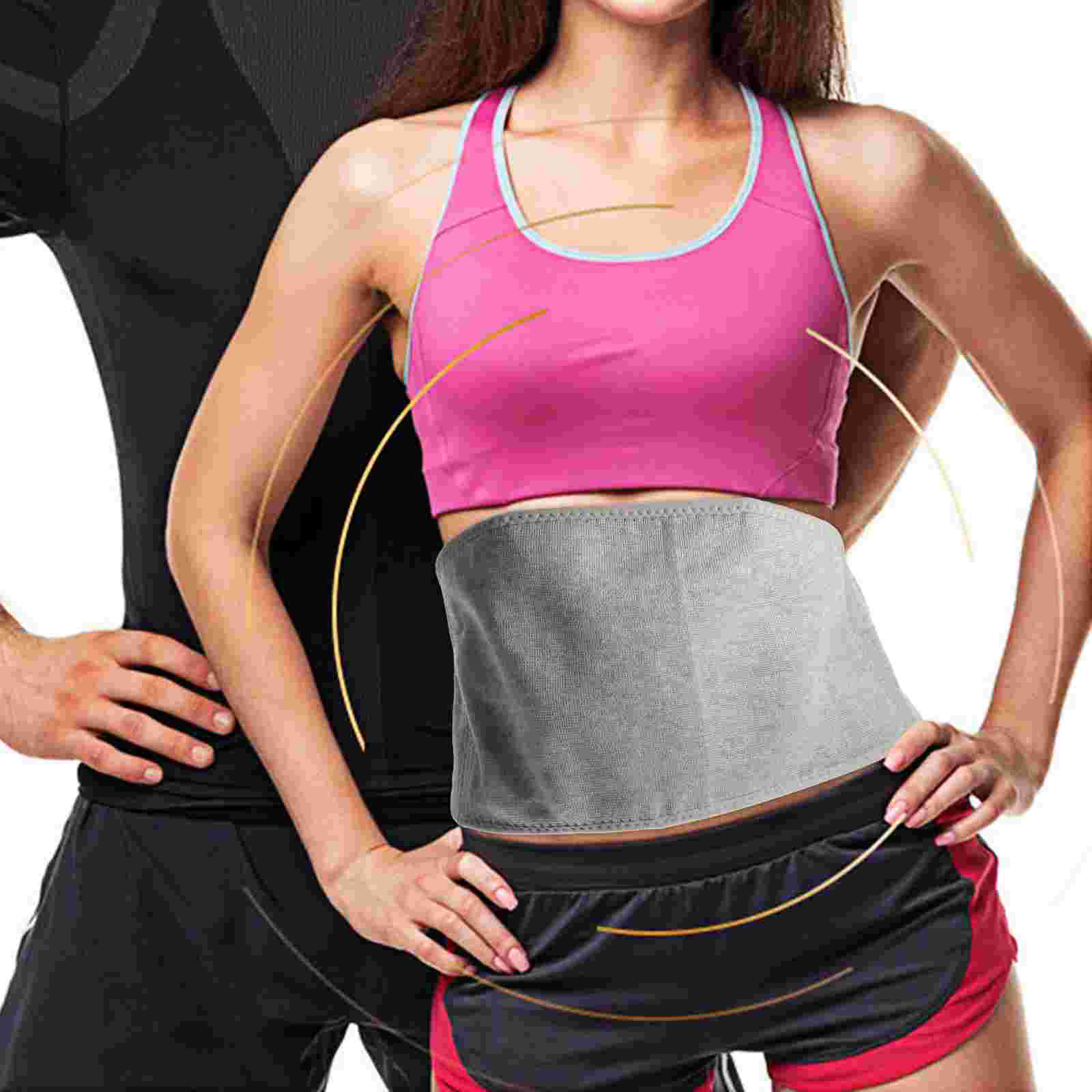 Cinturón Seasons ajustable, suave, elástico, fino, cálido, cintura, riñón, espalda, estómago, soporte Abdominal, cinturón envolvente