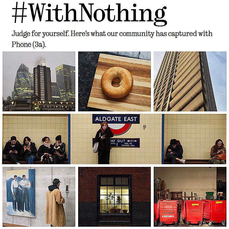 Nothing Phone 3a 5G Smartphone Snapdragon 7s Gen 3 6,77” flexible AMOLED 5000mAh 50W Carga 50MP OIS & EIS cámara Android 15