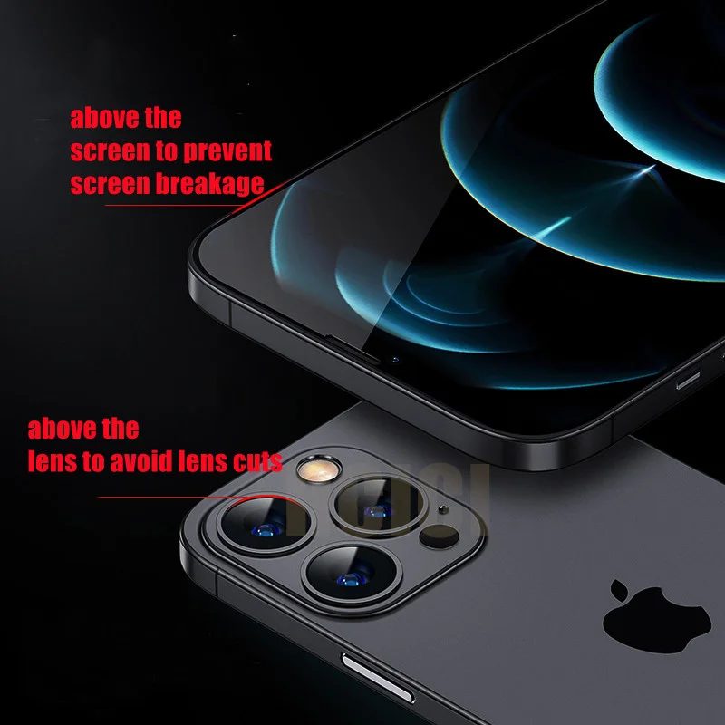 Funda mate ultrafina para IPhone 16 15 14 13 12 Mini X XR 11 Pro Max cubierta completa para IPhone 15 14 8 Plus fundas duras a prueba de golpes para PC