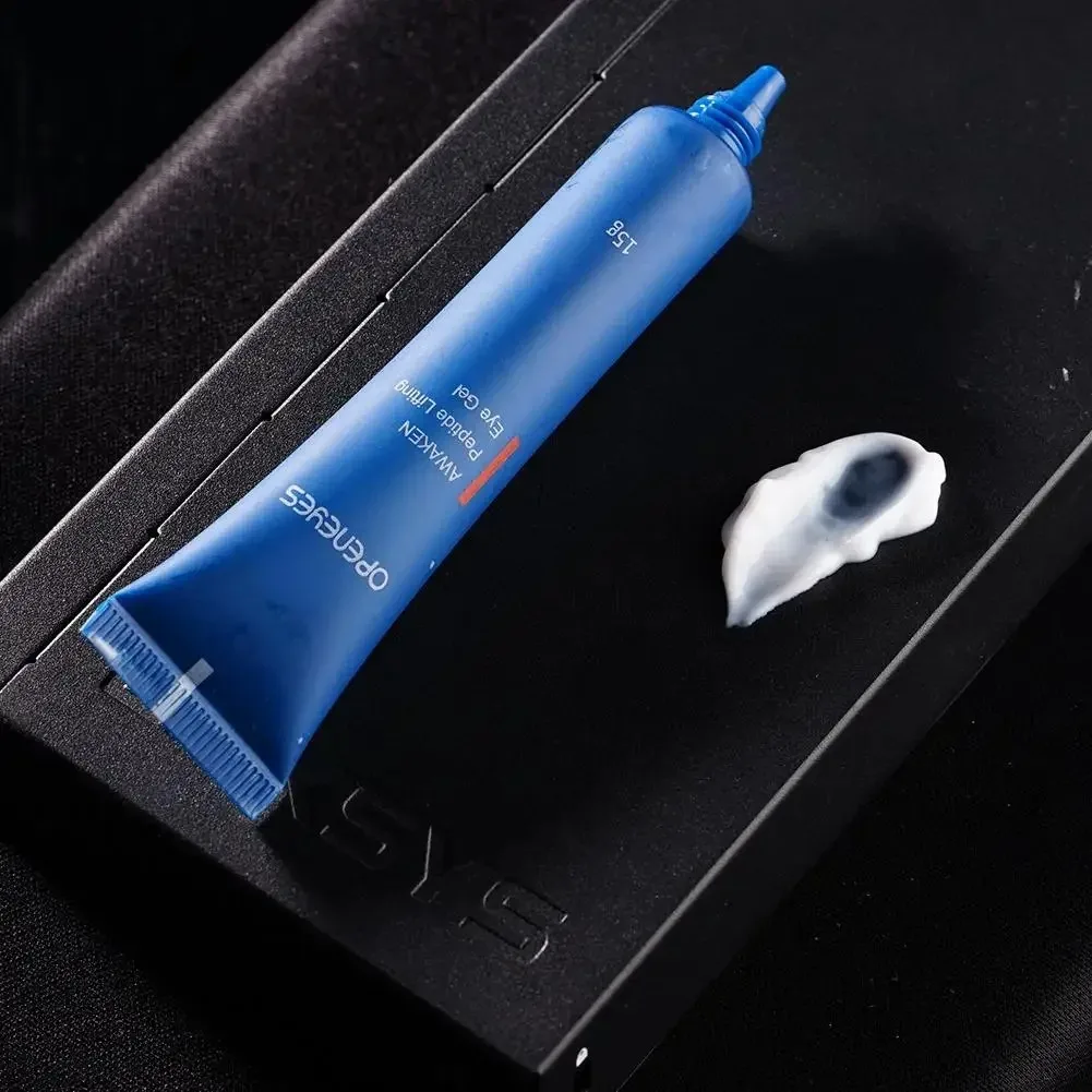 Crema para ojos para hombres, hialuronato, Gel fresco para ojos, crema hidratante debajo de los ojos para ojeras, hinchazón, líneas finas, cuidado de los ojos