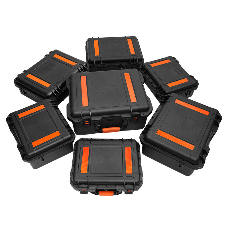 Durable ABS Tool Box Equipment Case Waterproof Hard Case With Foam Tool Storage box Large Camera Safety Protector Organizer box