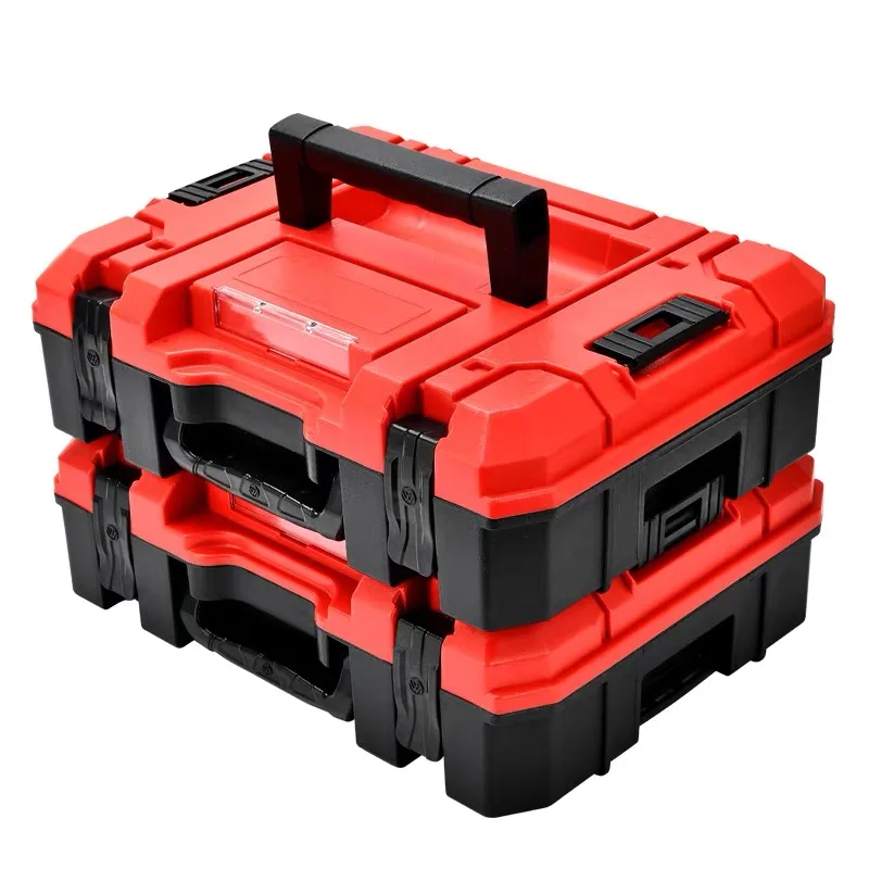 Large-capacity Tool Box Portable Hard Case Plastic Tool box organizer Combination Piece organizer Tool Storage Box Empty Toolbox