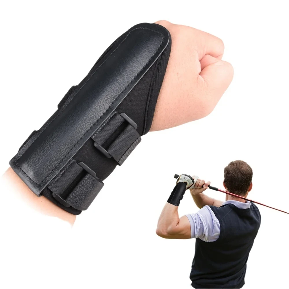Tutore da polso da golf per principianti Aiuto per l'allenamento dell'oscillazione Previene il correttore dell'angolo del braccio ribaltabile del polso Fissatore della posizione della mano per la postura standard