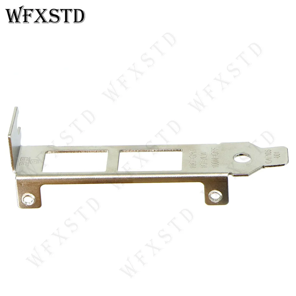 1pcs Low Baffle Profile 2U Bracket For Intel X540-T2 X550-T2 E10G42BT 10G Network Card Support Board