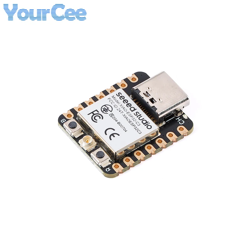 10pcs/1pc ESP32C3 Seeed Studio Seeedstudio XIAO BLE WIFI Wireless Development Board Module ESP32 Tiny MCU 4MB 400KB  For Arduino