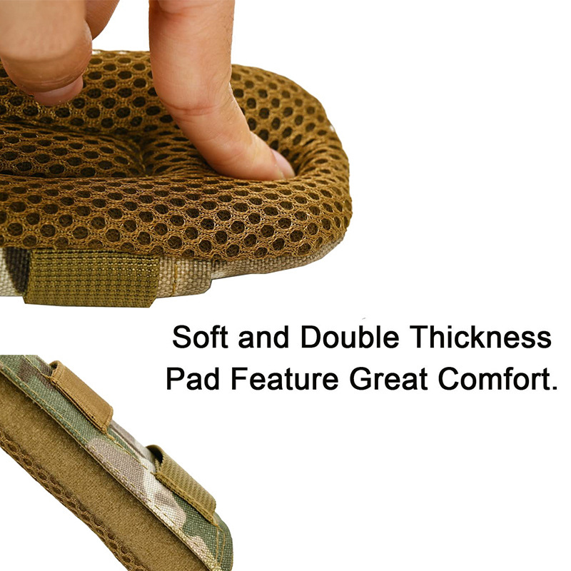 Tactical Vest Strap Shoulder Pad Shoulder Comfort Cushion Mesh Padded Molle Web 1000D Nylon For FCPC JPC XPC SS Plate Carrier