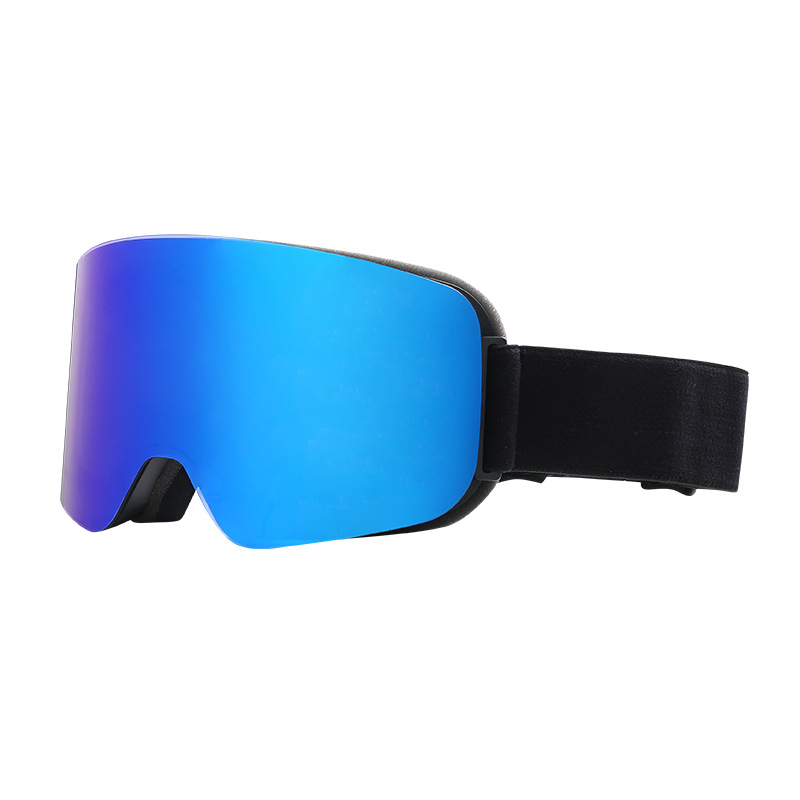 Big Ski สโนว์บอร์ดแว่นตาผู้หญิงผู้ชายเล่นสกีแว่นตาหน้ากาก UV 400 หิมะป้องกันแว่นตาผู้ใหญ่ Double Anti-FOG ทรงกระบอก