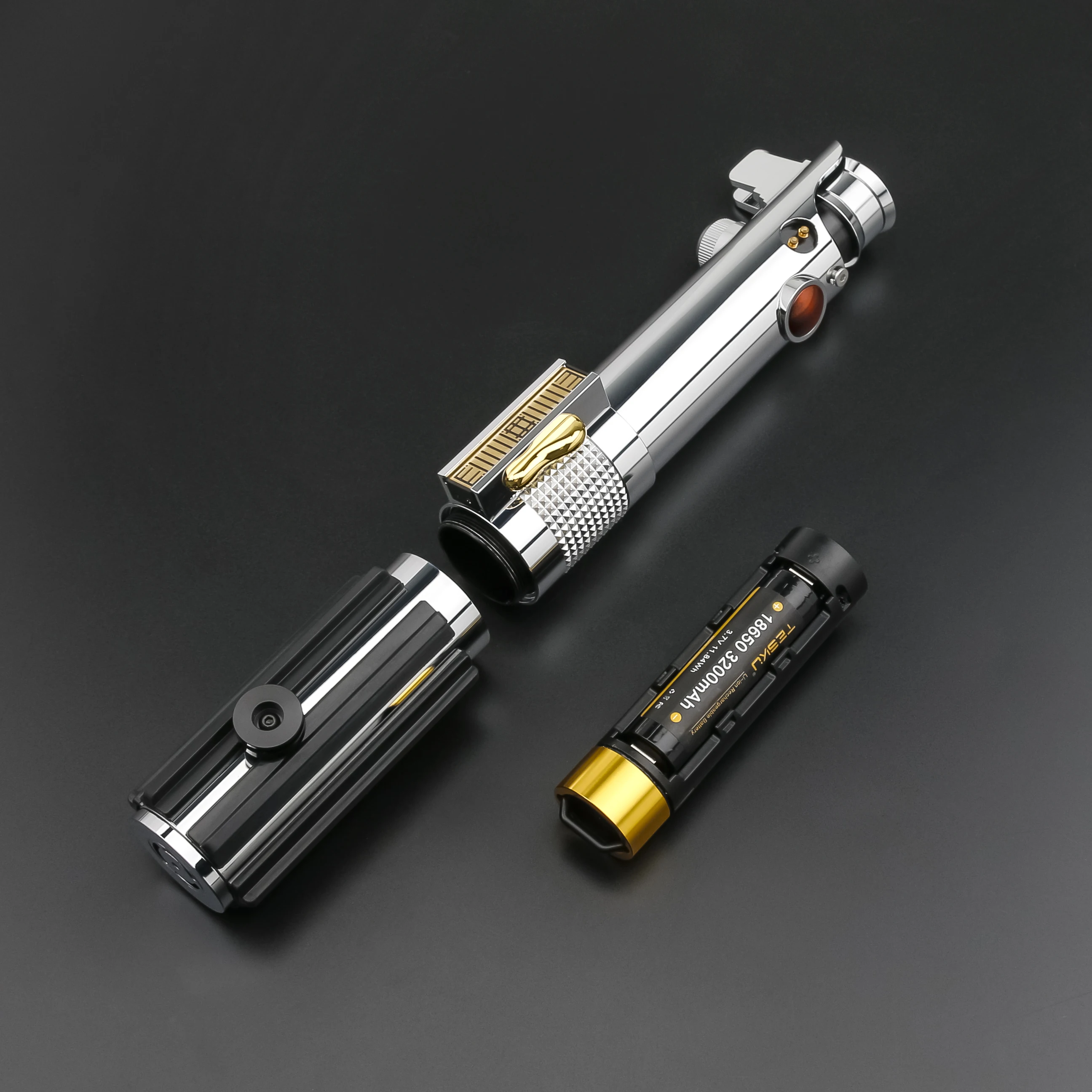 Anakin Lightsaber Proffie 2.2 Miếng Dán Cường Lực Mịn Xoay Tay Cầm Kim Loại Có Dải Đèn LED Lưỡi Dao Thẻ SD Skywalker Giáng Sinh Đồ Chơi Cosplay
