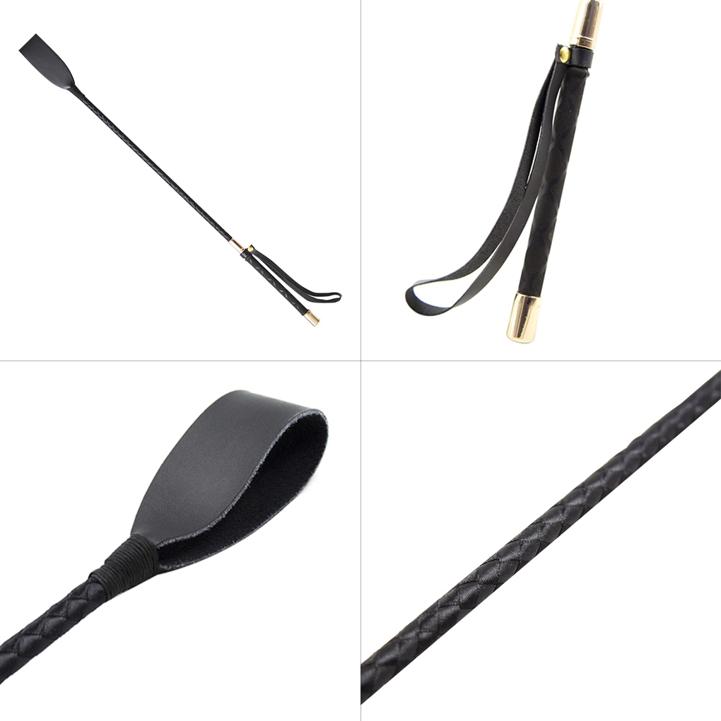 1PC Animal Riding Equestrian Whip Training Tool Lash Non-slip Portable Practicing for Outdoor Racing Professional  45cm/54cm