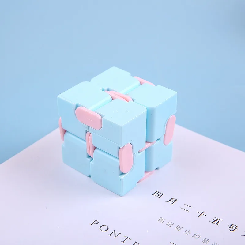 Infinity Magic Cube Children Adult Autism Anti Stress Relief Funny Hand Game Four Corner Maze Fidgets Decompression Toys