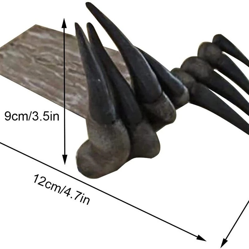 Hand des Teufels Halloween Horrorfilm Lesezeichen Harz Handwerk Desktop Dekoration Lesezeichen