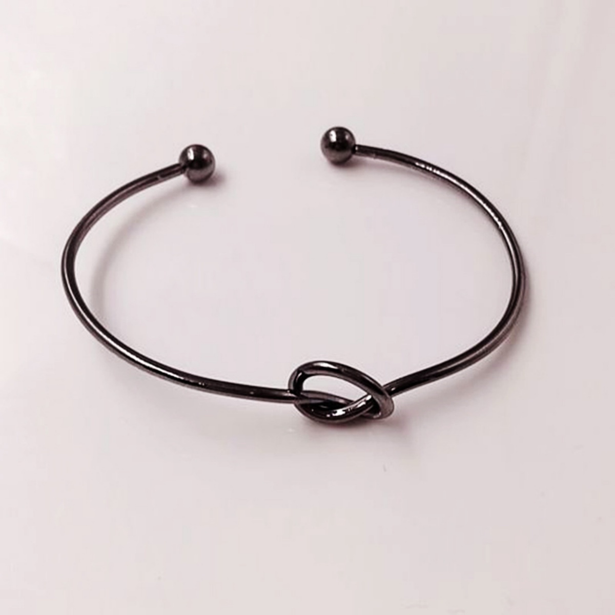 Korean Version Metal Solid Color Women Bracelet Accessories Electroplated Alloy Bracelet Jewellery Women