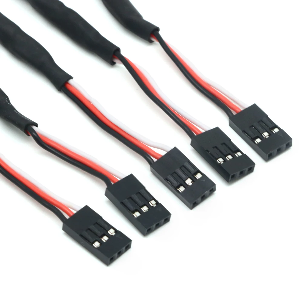 5 ชิ้น/ล็อต 150 มม.300 มม.500 มม.RC Servo Y สายไฟสายไฟสําหรับ JR Futaba Rc แบตเตอรี่ Drone รถเรือเฮลิคอปเตอร์เครื่องบิน