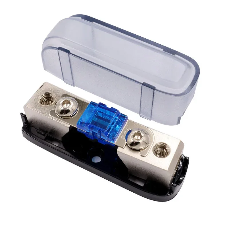 Auto Audio Sicherung Power Sicherung Halter 30-150A Stereo Audio Single Way AGU Sicherung Halter Strom Verteilung Block Sicherung Box auto Sicherung