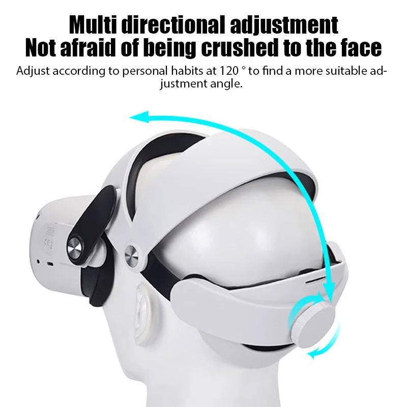 Upgrades M2 Halo Strap Elite Strap für Quest 2. Alternative Kopfband verbessern den Tragekomfort für Oculus Quest 2 VR-Zubehör