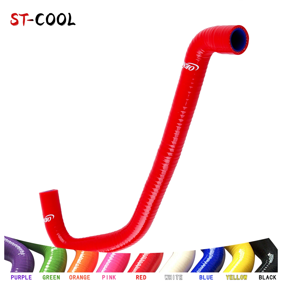 Für 2006–2017 Yamaha Raptor 700 YFM700R 2007 2008 2009 2010 2011 2012 2013 2014 ATV Kühler Silikon Schläuche Kit 3 Stück 10 Farben